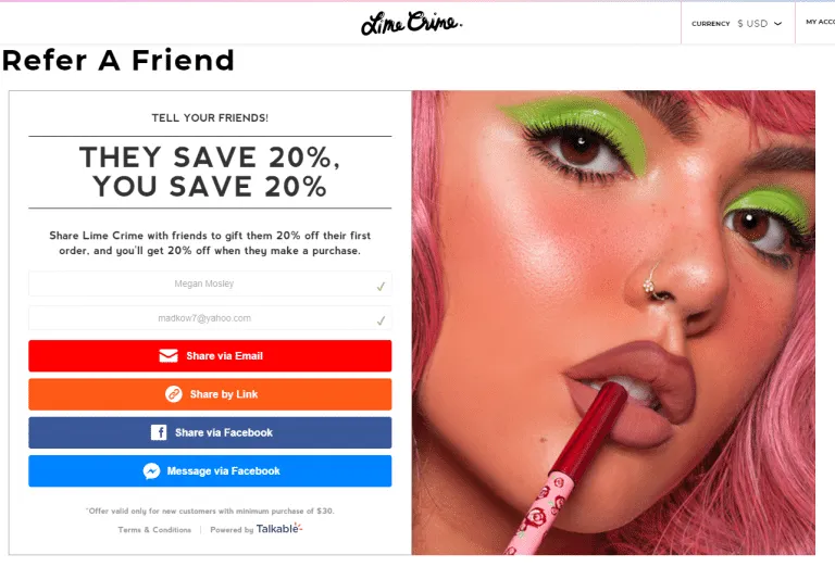 Lime Crime program screenshot 1