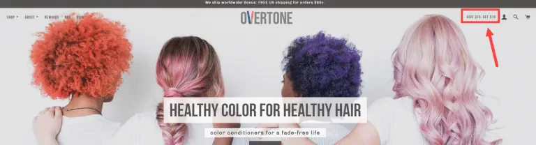 Overtone program screenshot 1