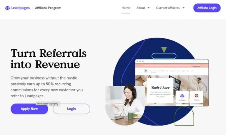 Leadpages program screenshot 1
