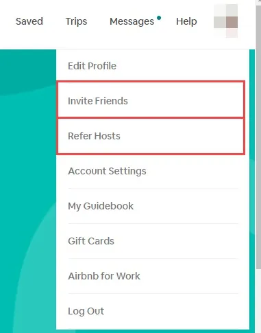 Airbnb program screenshot 1