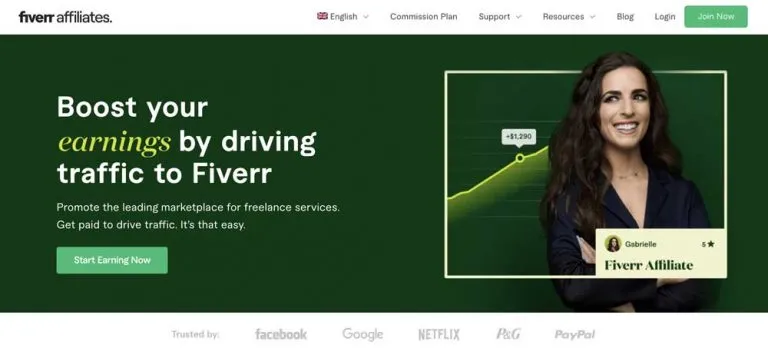 Fiverr program screenshot 1