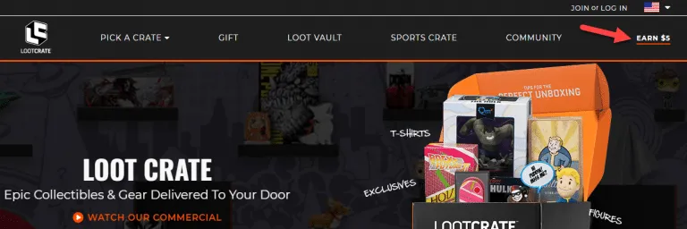 Loot Crate program screenshot 1