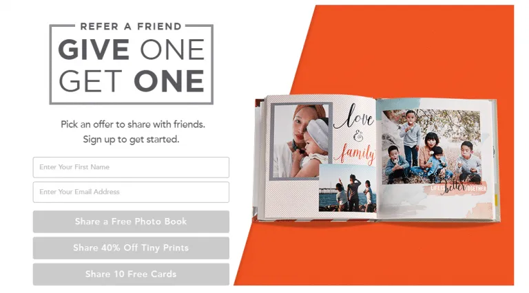 Shutterfly program screenshot 2