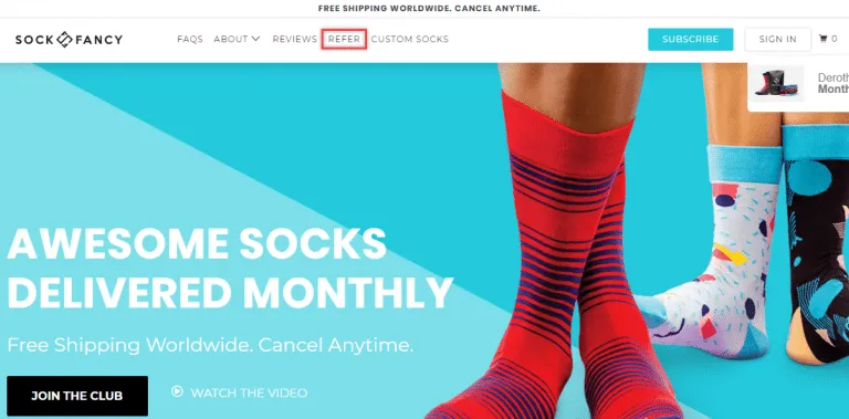 Sock Fancy program screenshot 2