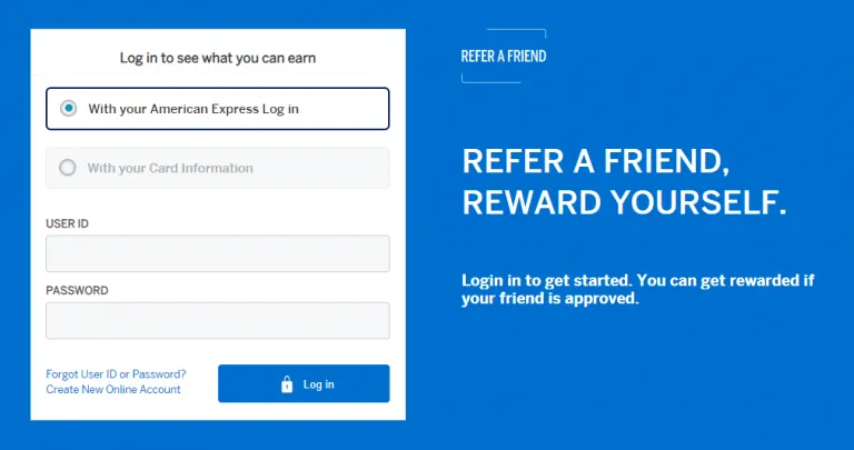 American Express program screenshot 3