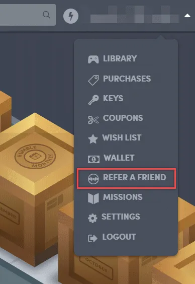 Humble Bundle program screenshot 3