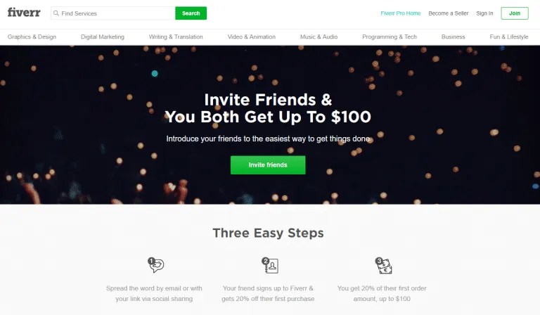 Fiverr program screenshot 4
