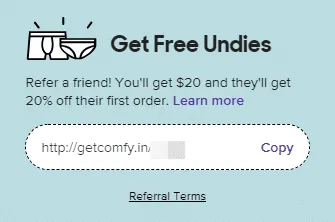 MeUndies program screenshot 4