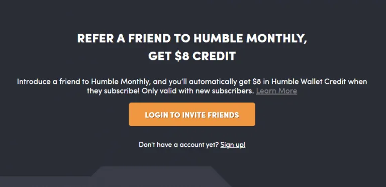 Humble Bundle program screenshot 4