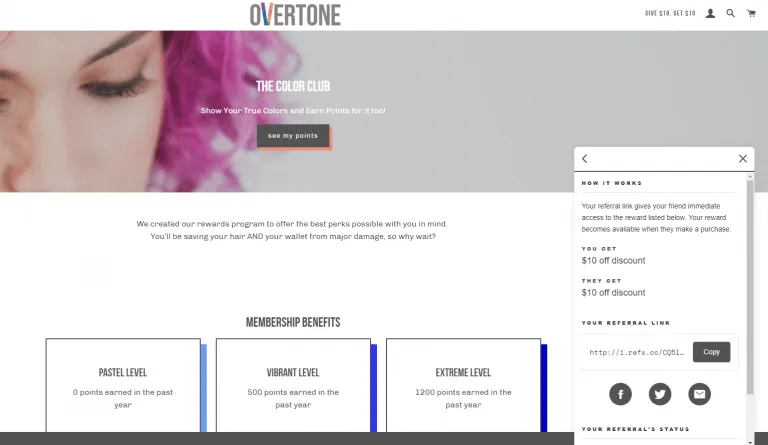 Overtone program screenshot 5