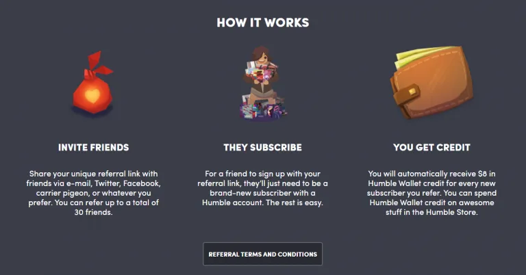 Humble Bundle program screenshot 5