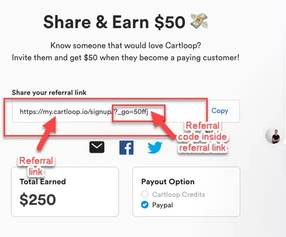 cartloop referral link