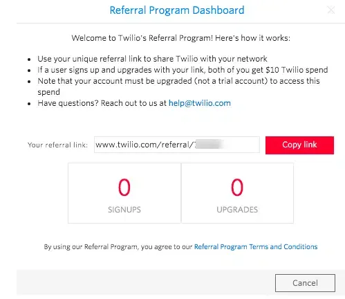 twilio referral 2