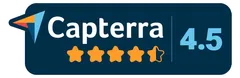 Capterra 4.5 stars