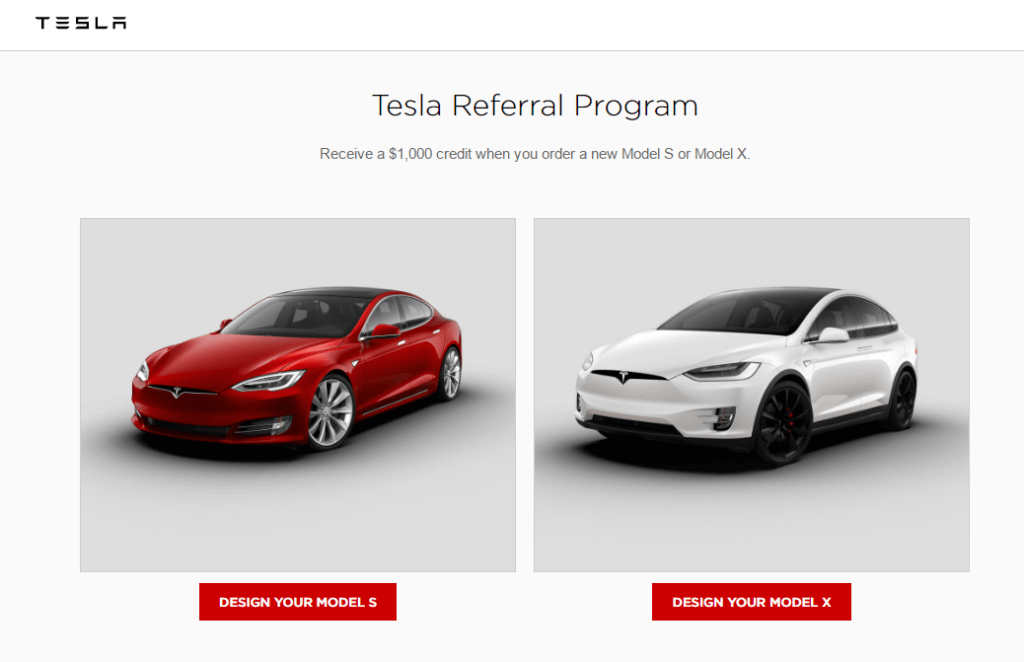 tesla referral program