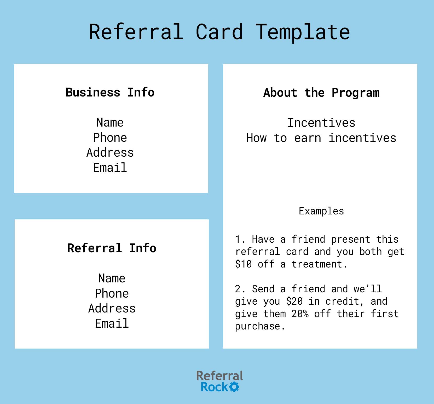 22 Referral Card Examples and Templates To Inspire You In Referral Card Template