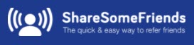sharesomefriends website logo - a referral software