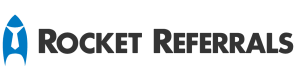 rocket referrals website logo - a referral software