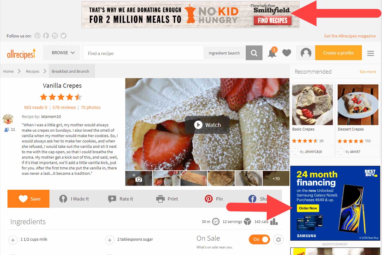 all-recipes-display-ads