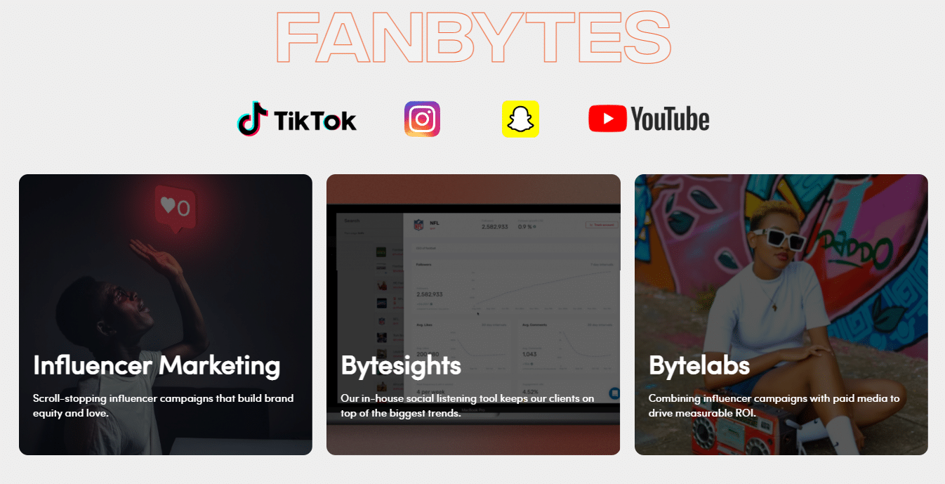 fanbytes influencer marketing software