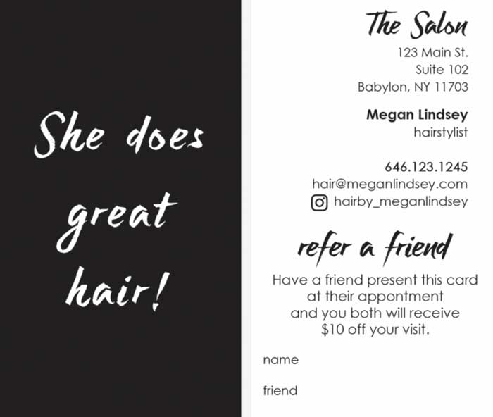 hairstylist-referral-cards