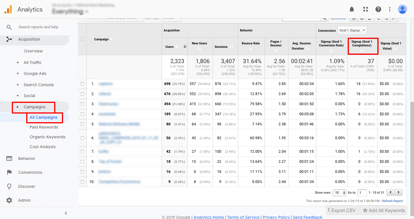 How To Track Your Referrals Download Referral Tracking Spreadsheet 5454