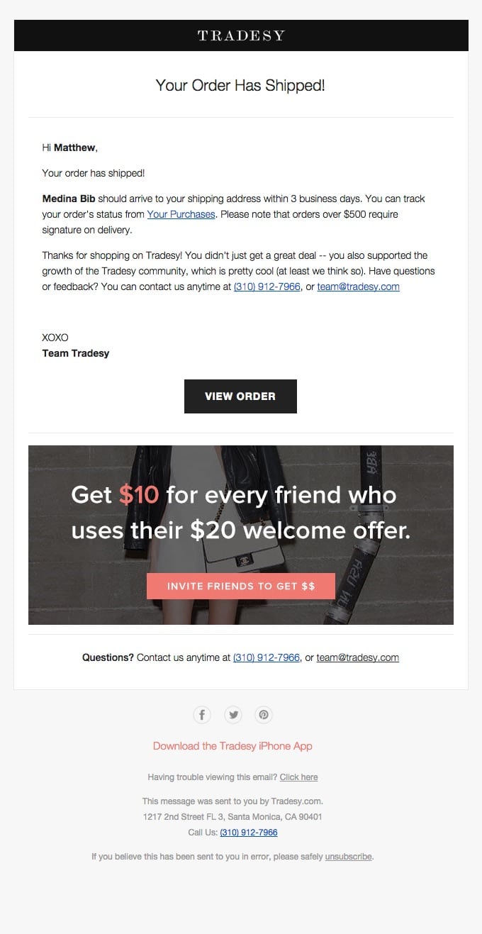 36 Referral Email Examples To Inspire Your Own Referral Rock Blog 1062