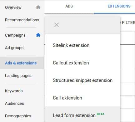 google ads lead