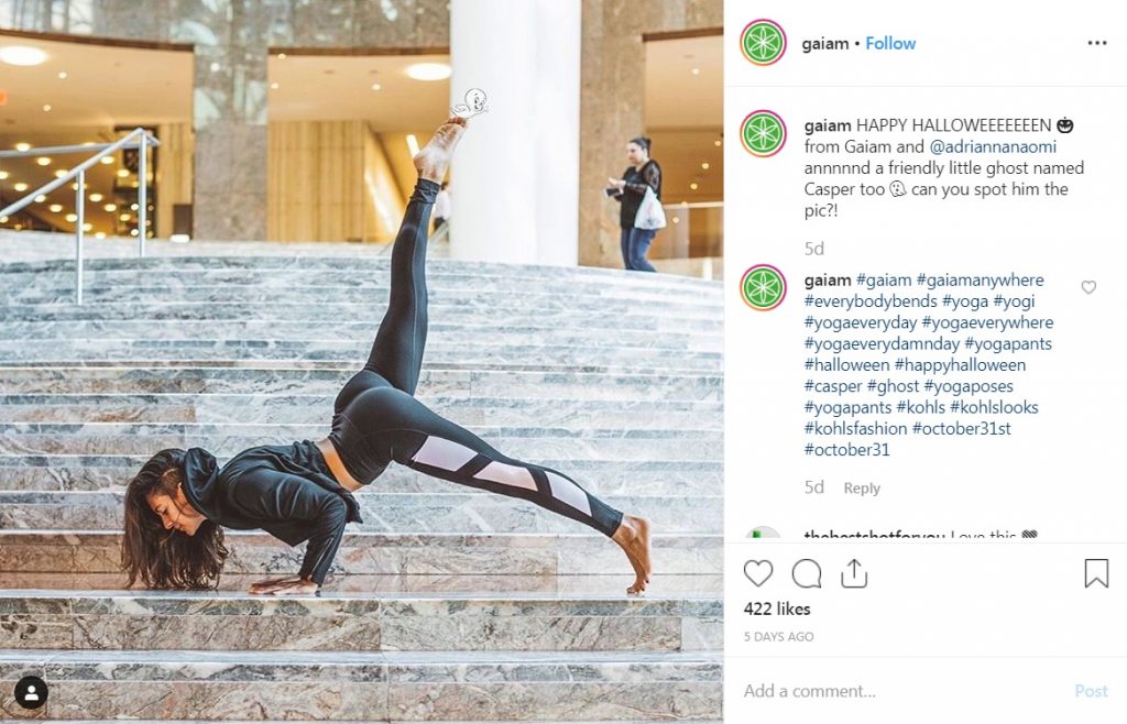 gaiam instagram