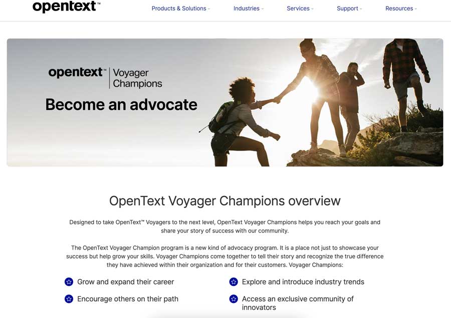 opentext-advocate-program