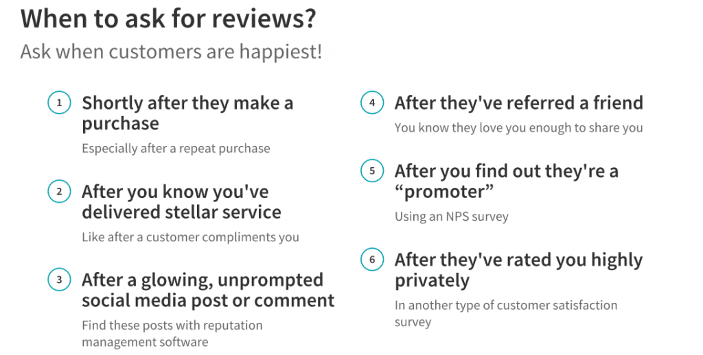 Asking For Review Template