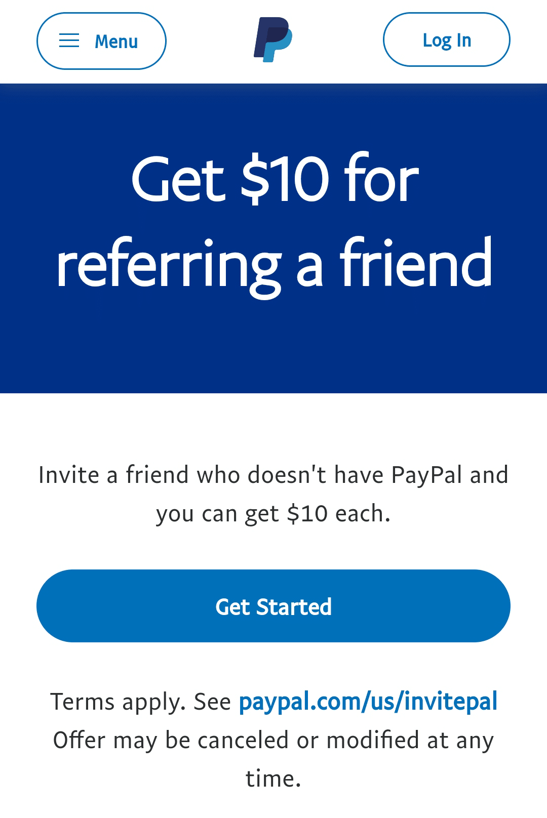 Paypal referral 1