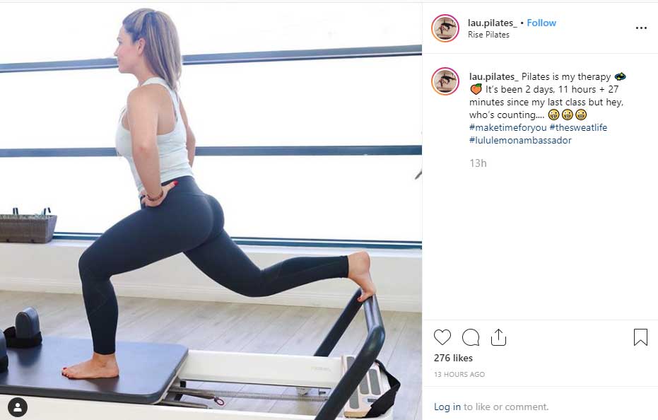 lau pilates brand ambassador skills