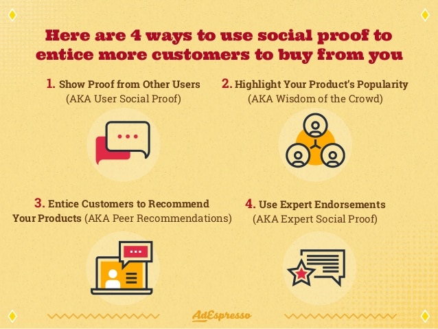 ways to use social proof