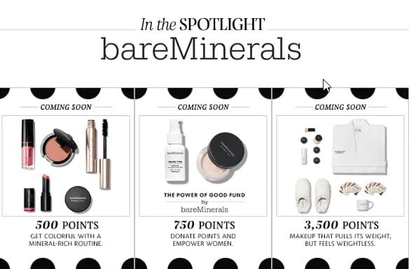 Recompensas Bareminerals