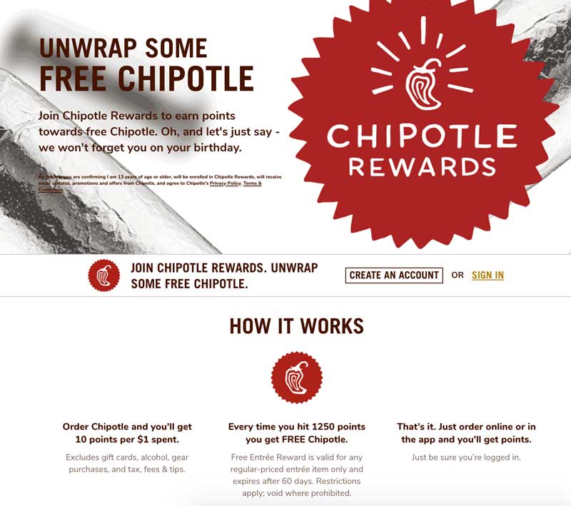 Chipotle Rewards - Join Now & Earn Points On Every Purchase