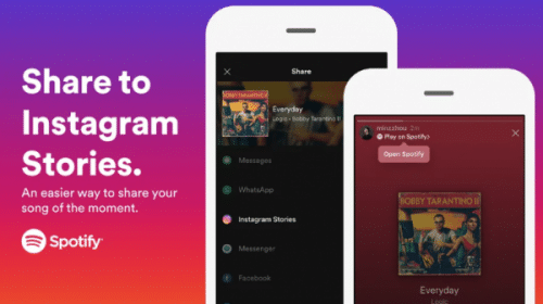 spotify instagram stories