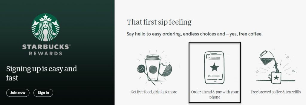 starbucks app