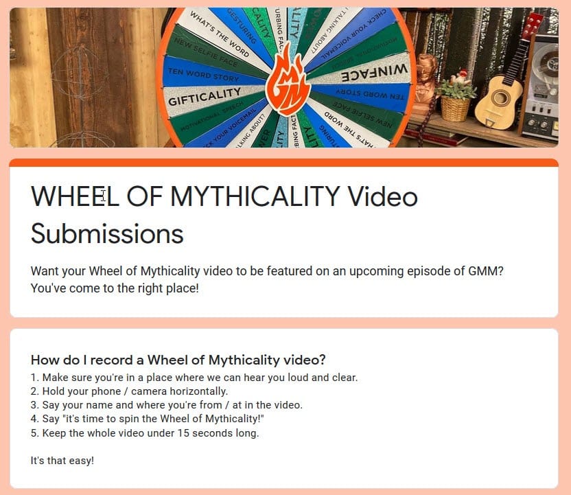 wheel of mythicality
