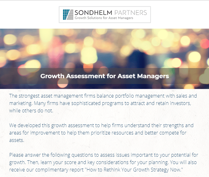 Sondhelm Partners growth assessment 