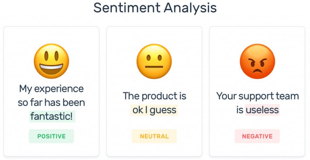 sentiment analysis