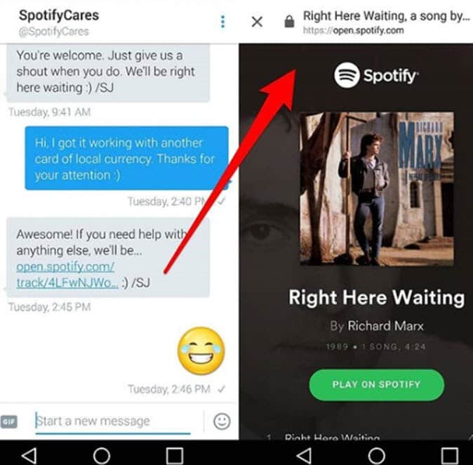 spotify customer interactions