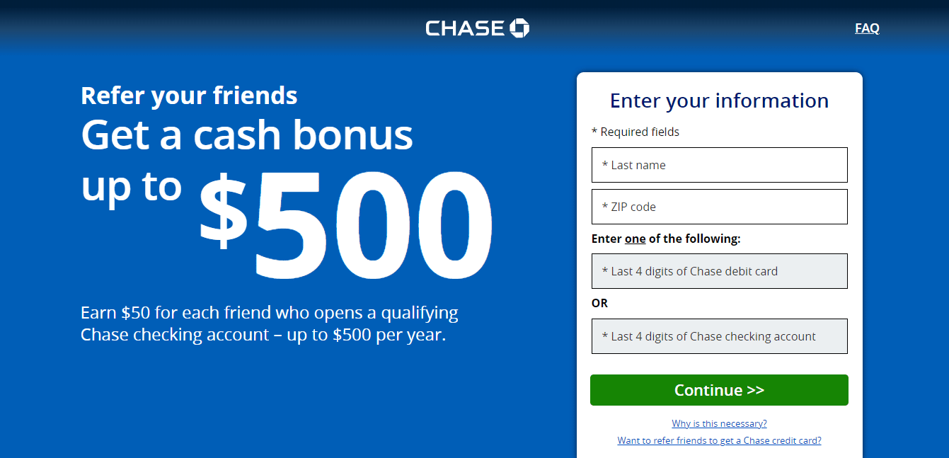 Chase Refer a Friend 1