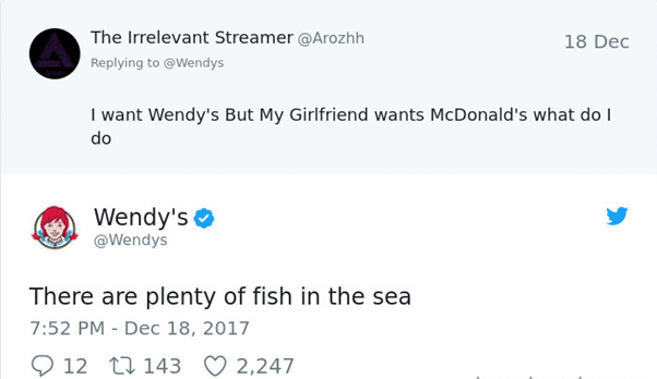 Wendy's tweet 2