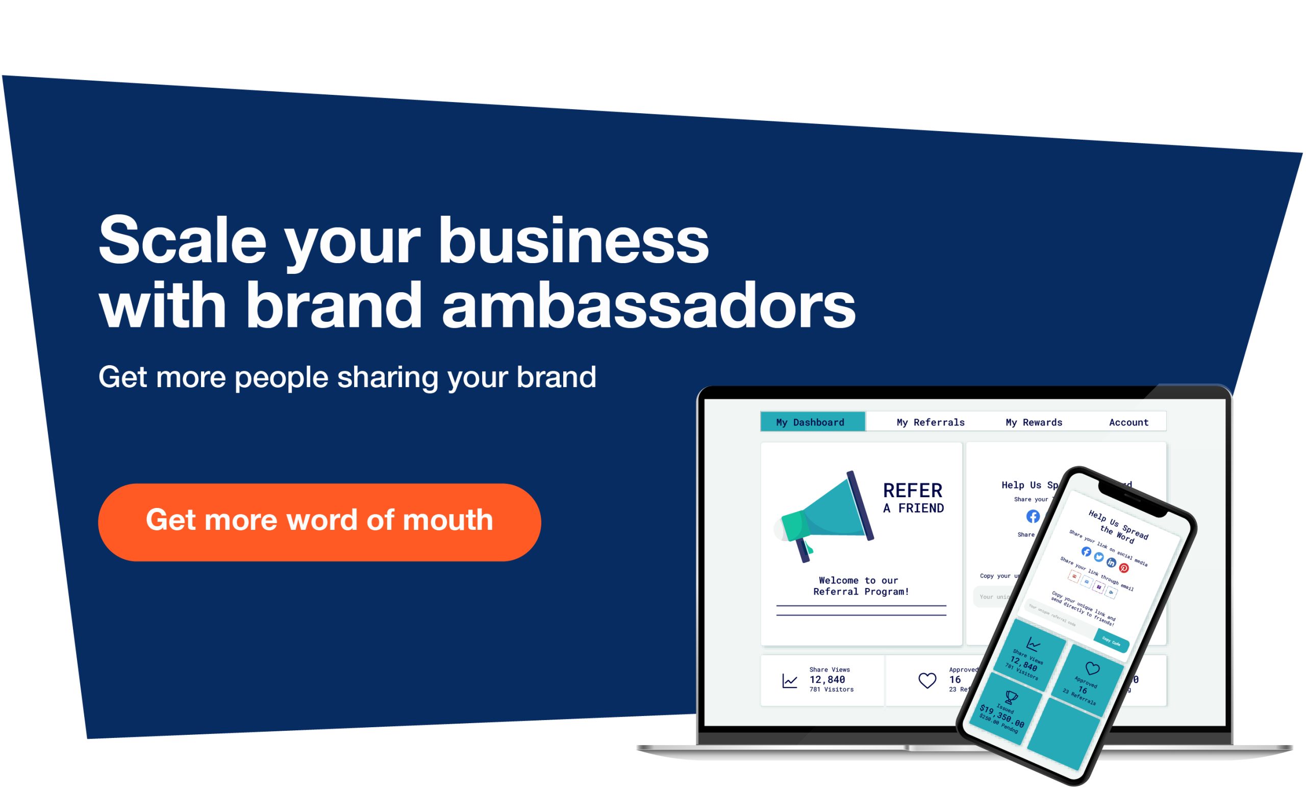 brand ambassador examples inline cta