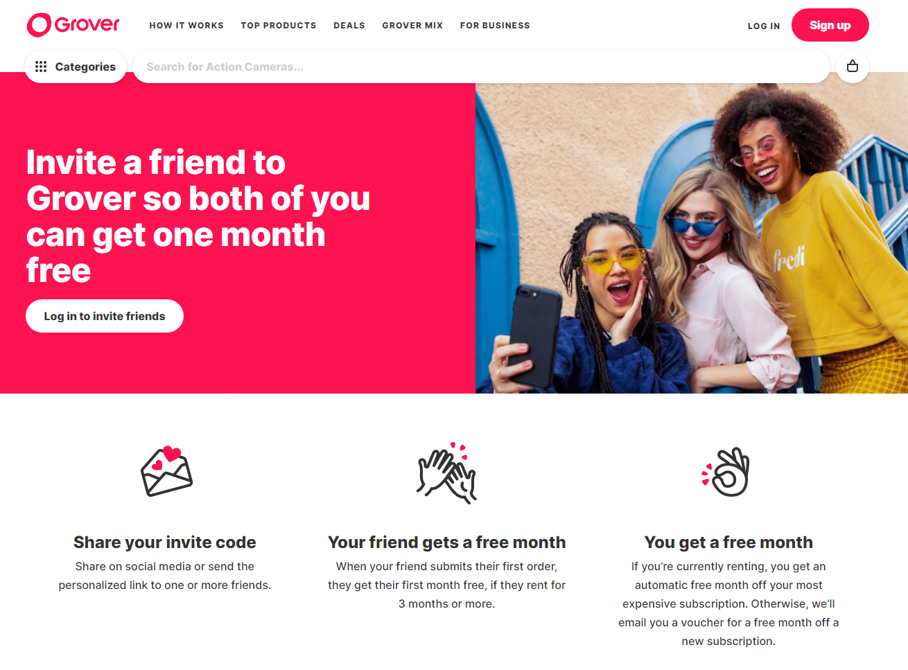 grover referral program