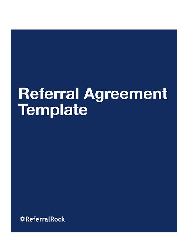 Free Referral Agreement Template How To Guide 5814