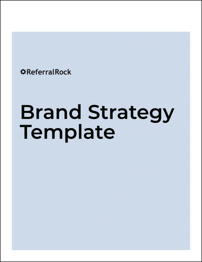 Free Brand Strategy Template   How To Guide