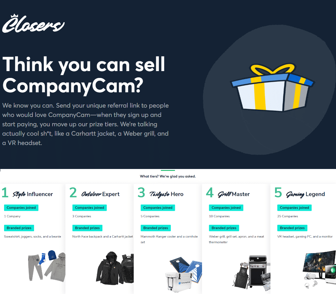 companycam referral scheme