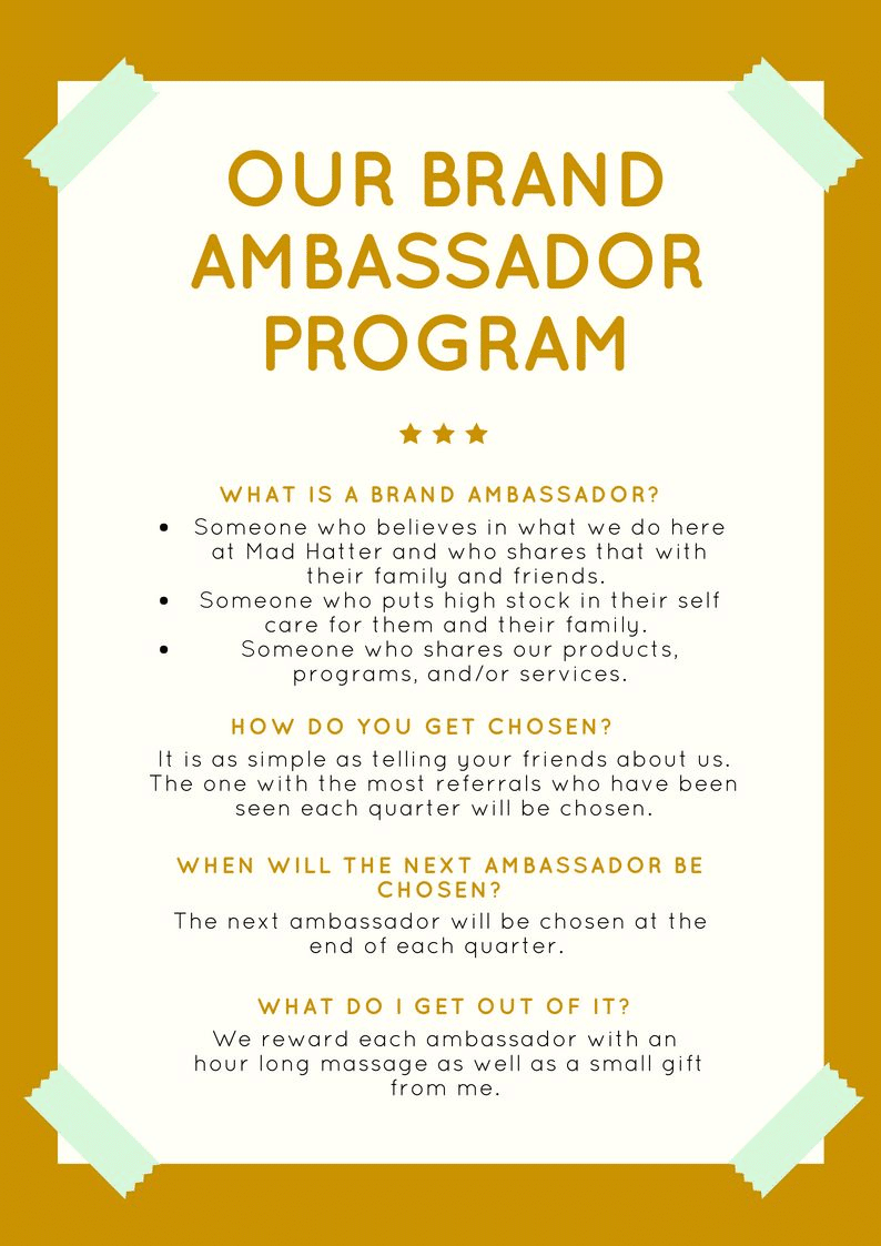 So, You Want to Be a Brand Ambassador?